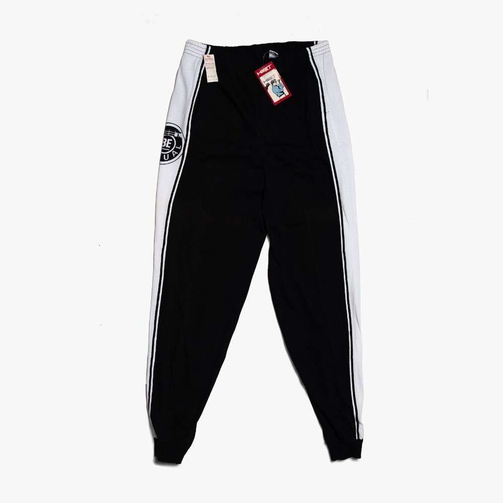 Deadstock Vintage 80s Heet Sports Wear Tapered Sweat Pants